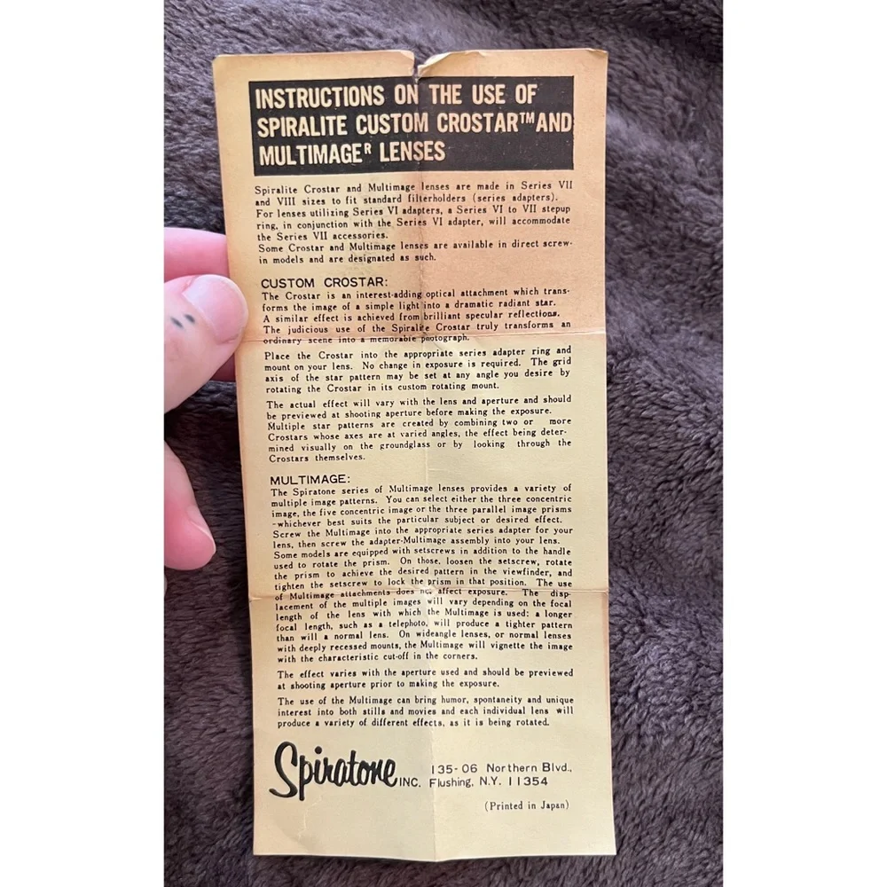 Vintage Spiralite Multimage